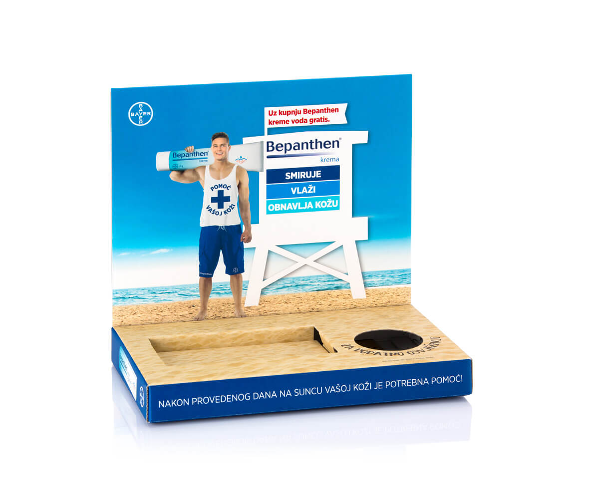 Prodajni display, display farmacija