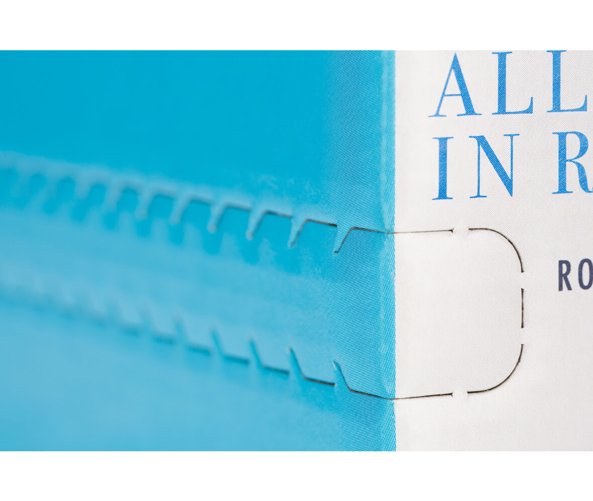 Odpiranje zloženke z zadrgo