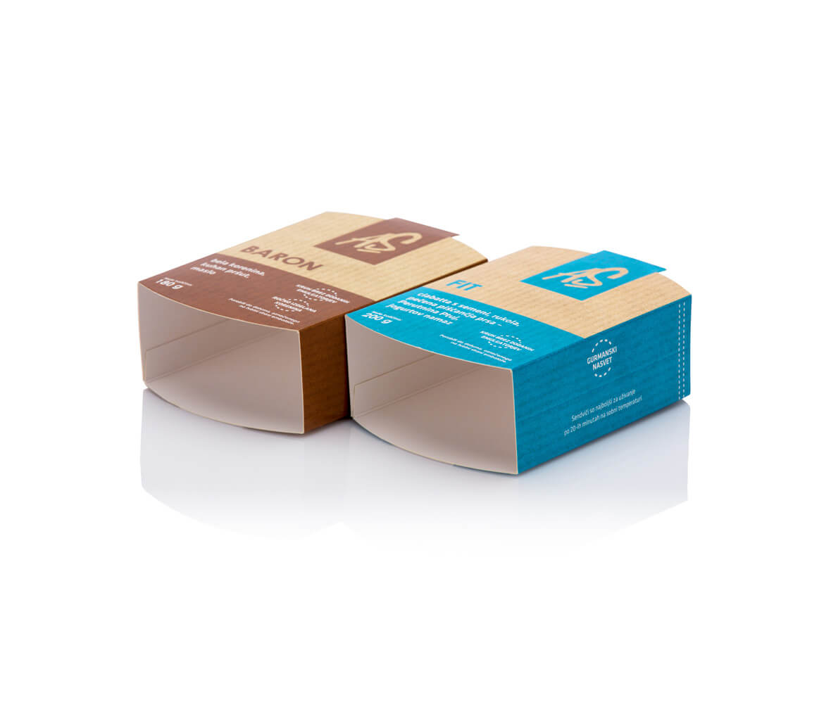 Ovoji za hrano. Polni karton